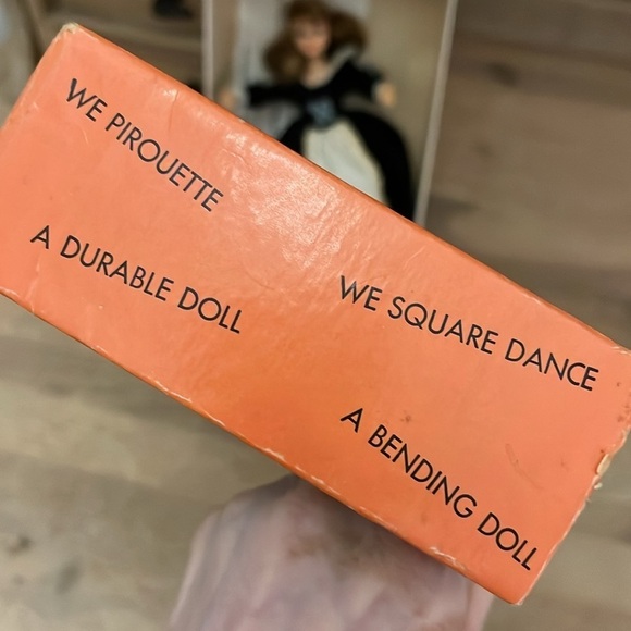 Vintage Flagg International Doll France Original Box 8” Tall Flexible Play Dolls - Picture 11 of 11